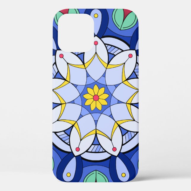Mandala Pattern 01 Case-Mate iPhone Case (Back)
