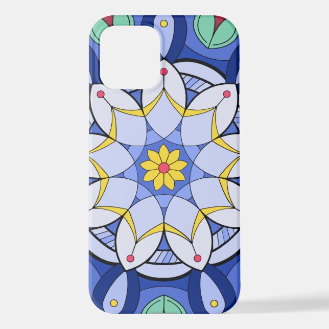 Mandala Pattern 01 iPhone Case (Back)