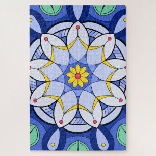 Mandala Pattern 01 Jigsaw Puzzle