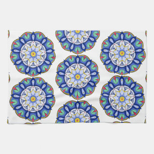 Mandala Pattern 01 Tea Towel