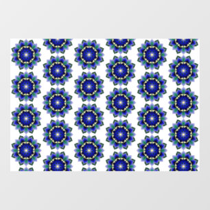 Mandala Pattern 02 in dark blue