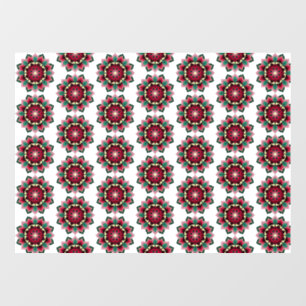 Mandala Pattern 02 in deep pink