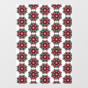 Mandala Pattern 02 in deep pink