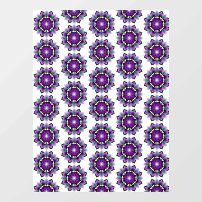 Mandala Pattern 02 in purple (Sheet)