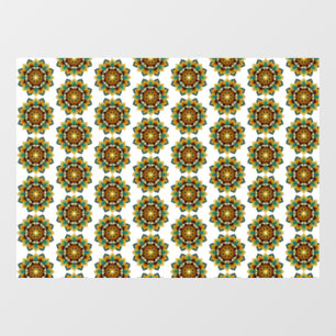 Mandala Pattern 02 in yellow & tan