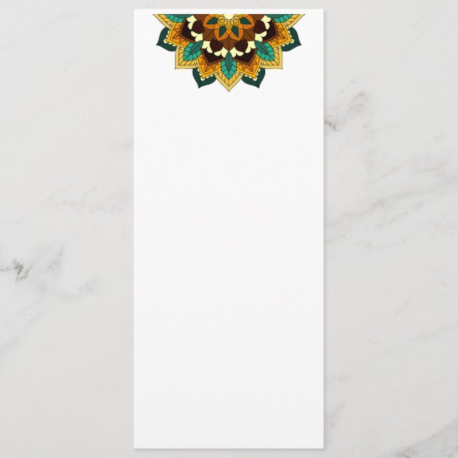 Mandala Pattern 02 in yellow & tan Program (Front)