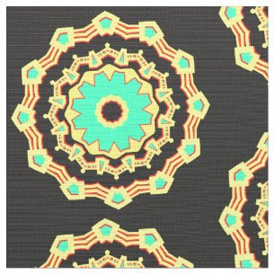 Mandala Pattern 110714(012) Fabric