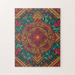 Mandala pattern jigsaw puzzle