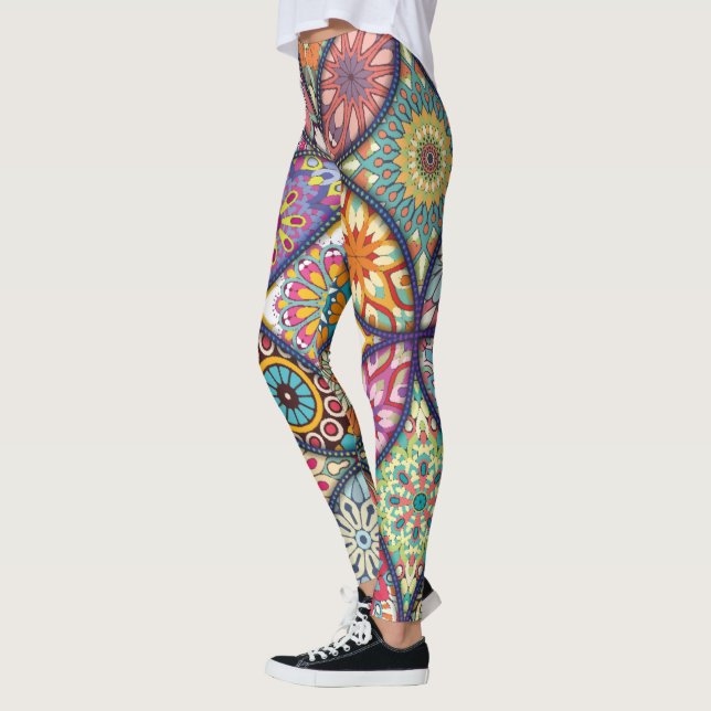 Mandala Pattern - Leggings (Left)