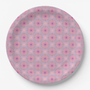 Mandala Pattern Paper Plate