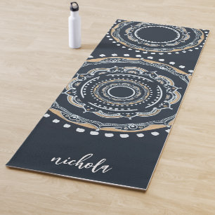 Mandala Pattern Personalised Yoga Mat
