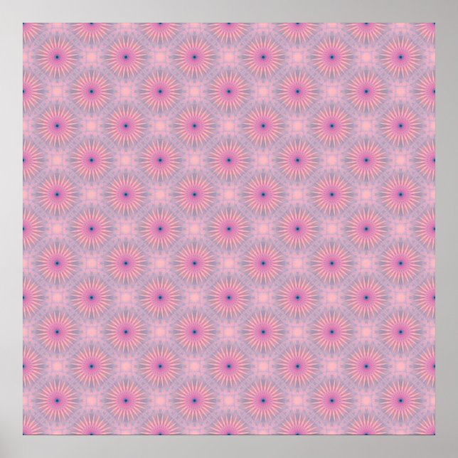 Mandala Pattern Poster (Front)
