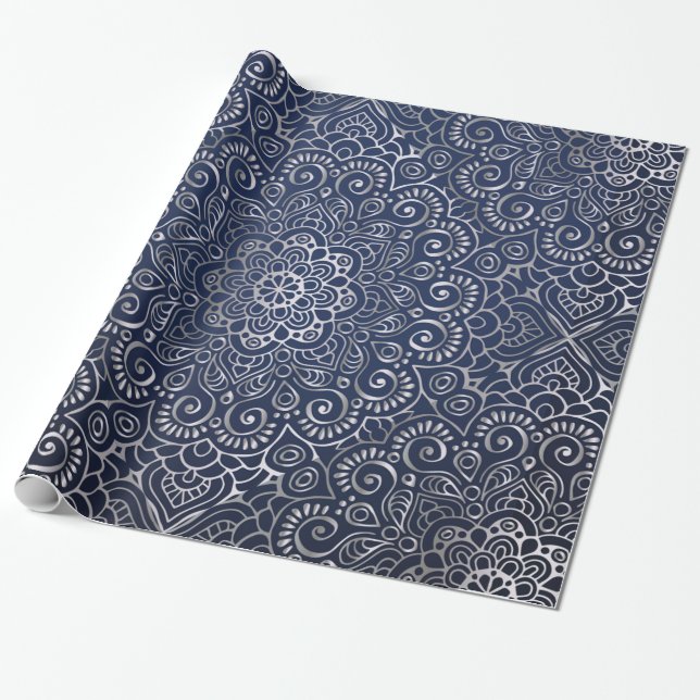 Mandala Pattern  Wrapping Paper (Unrolled)