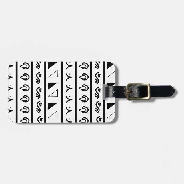 Mandala PatternDesign   Luggage Tag (Front Horizontal)