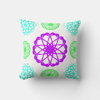 Mandala Patterned Cushion