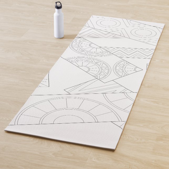 Mandala Patterned Yoga Mat (In Situ)