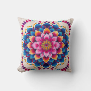 Mandala Persian Rug Pillows: Elegant Accents Cushion