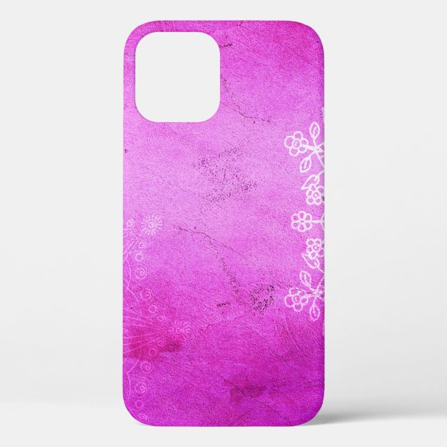 Mandala pink design meditation zen Case-Mate iPhone case (Back)