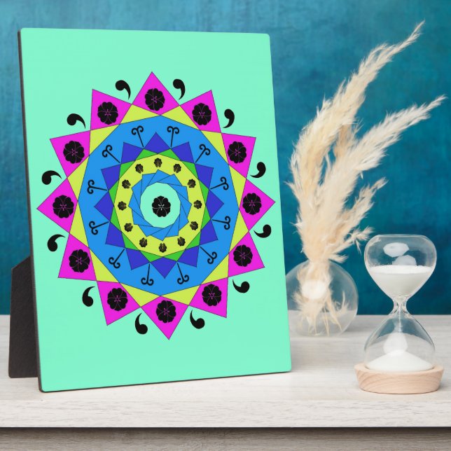 Mandala Plaque (Side)