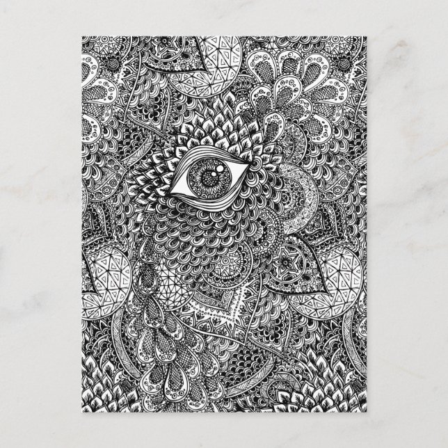 Mandala Postcard (Front)