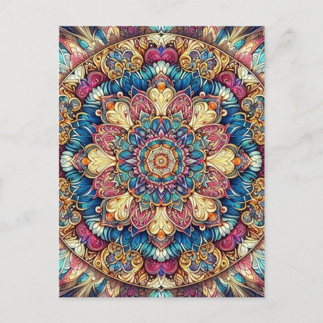 Mandala Postcard (Front)
