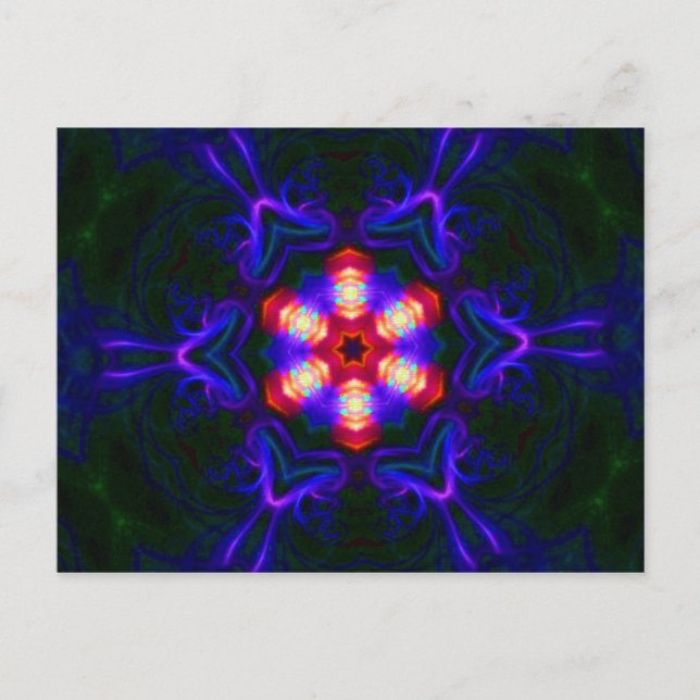 Mandala Postcard - Thank you message (Front)