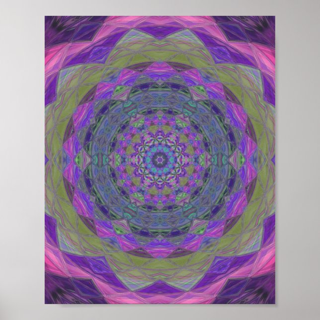  Mandala  Poster (Front)