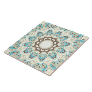 Mandala Print Tile