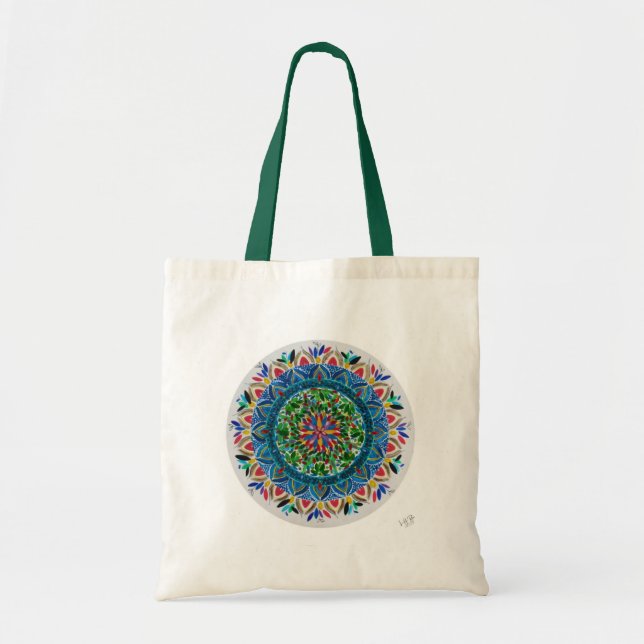 Mandala Prisma Tote Bag (Front)