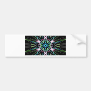Mandala psicodelica.png bumper sticker