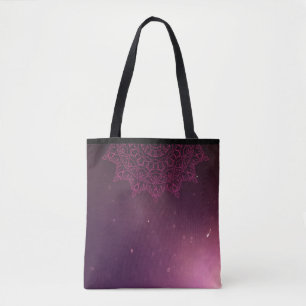 Mandala purple Tote Bag