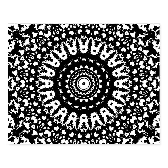 Mandala Rubber Stamp (Imprint)
