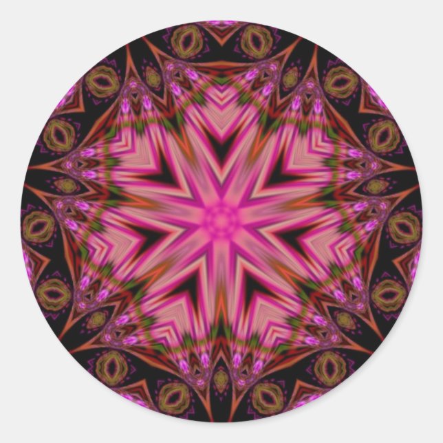 Mandala Sacred Circles #001 Sticker (Front)