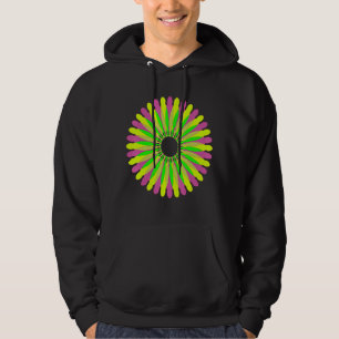 Mandala Sacred Geometry Prana Yoga Mantra Om 4 Hoodie