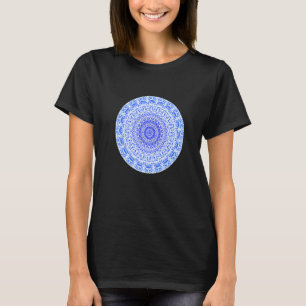 Mandala Sacred Geometry Prana Yoga Mantra Om   T-Shirt