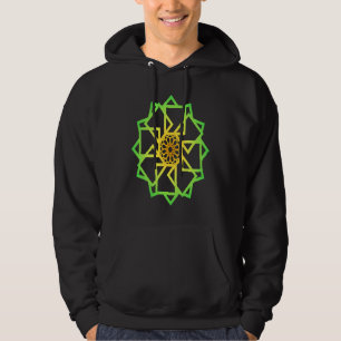 Mandala Sacred Geometry Spiritual Graphic Hoodie