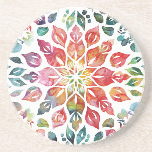Mandala Sandstone Coaster