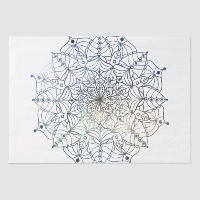 Mandala Series Design 19 Tissue Paper (Front)