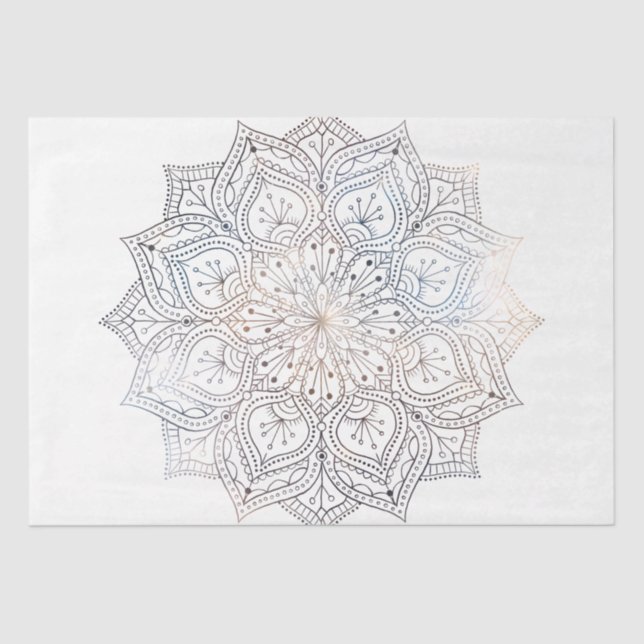 Mandala Series Design 25 Tissue Paper (Front)