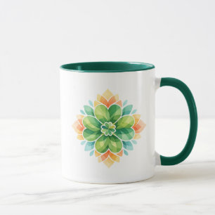 Mandala Shamrock St. Patrick's Day Coffee Mug