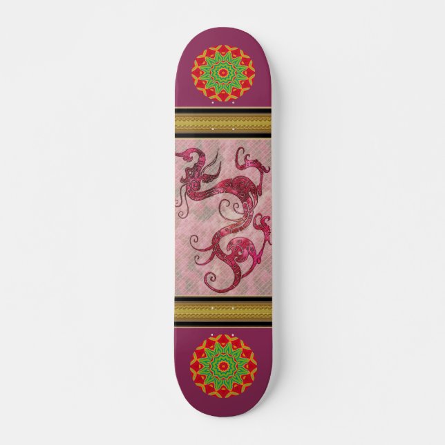 Mandala Skateboard (Front)