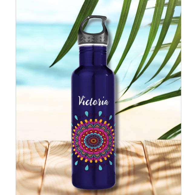 Mandala Spectrum Symphony 710 Ml Water Bottle (Creator Uploaded)