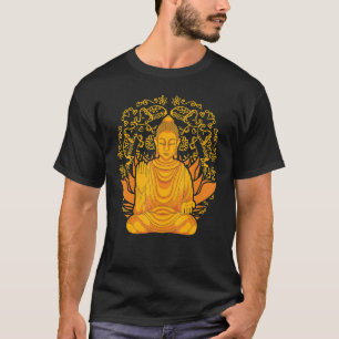Mandala Spiritual Meditation Zen Buddhism Mantra B T-Shirt