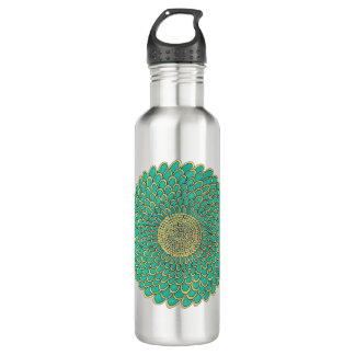 Mandala stainless steel water bottle 