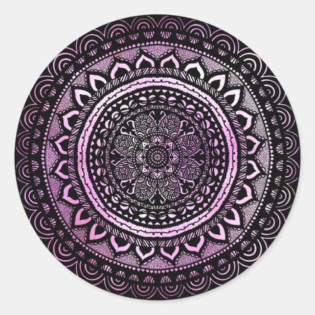 Mandala sticker (Front)