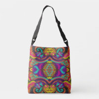 Mandala style watercolor multiple colours pattern