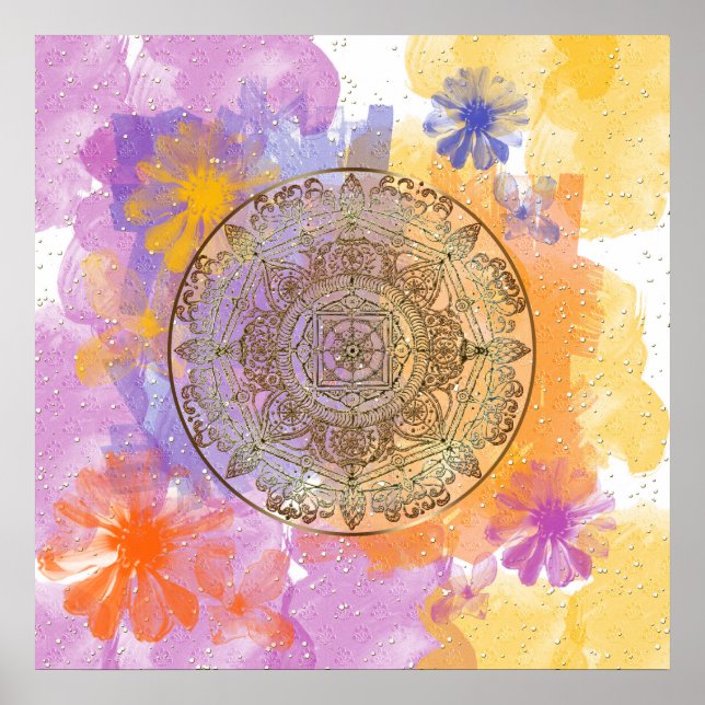 MANDALA ~ Sunset - Poster (Front)