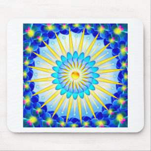 Mandala Sunshine Mouse Pad
