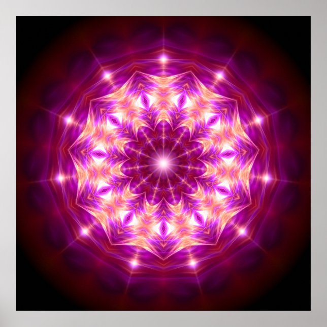 Mandala Synchronicity Poster (Front)