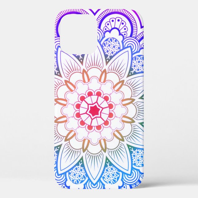 Mandala Tattoo Case-Mate iPhone Case (A white phone case with a mandala design!)